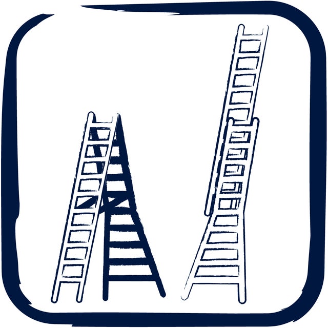 ESCALERA METÁLICA MULTIPOSICIÓN DE ALUMINIO 7+7 PELDAÑOS