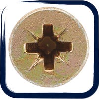 TORNILLOS TIRAFONDO PARA MADERA BICROMATADOS FREM 3,5X45MM. 500UDS - 3