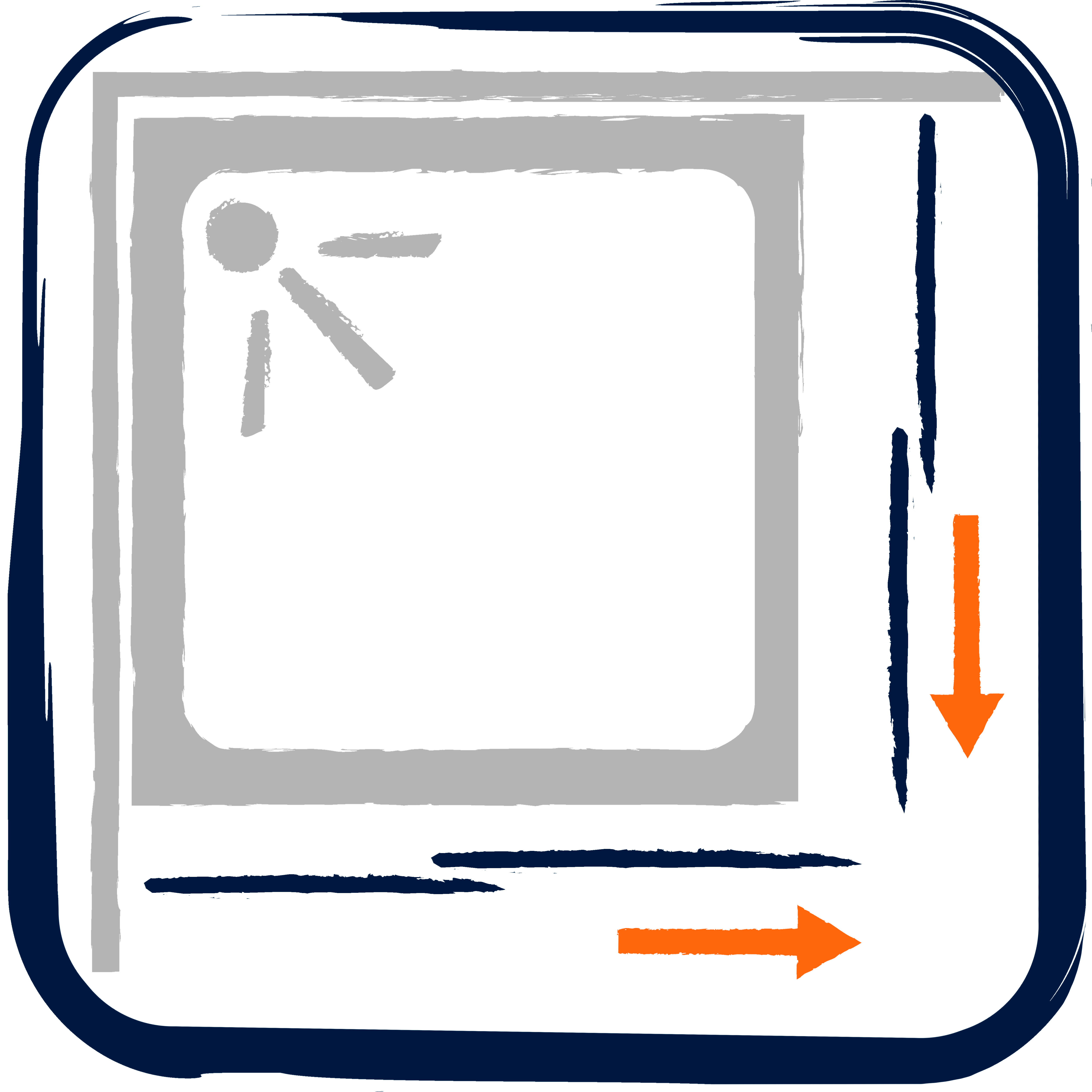 MAMPARA DE DUCHA CUADRADA CORREDERA ECO 80X80CM BLANCO - 3