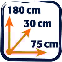 ESTANTERÍA METÁLICA  172 X 75 X 30 CM - 2