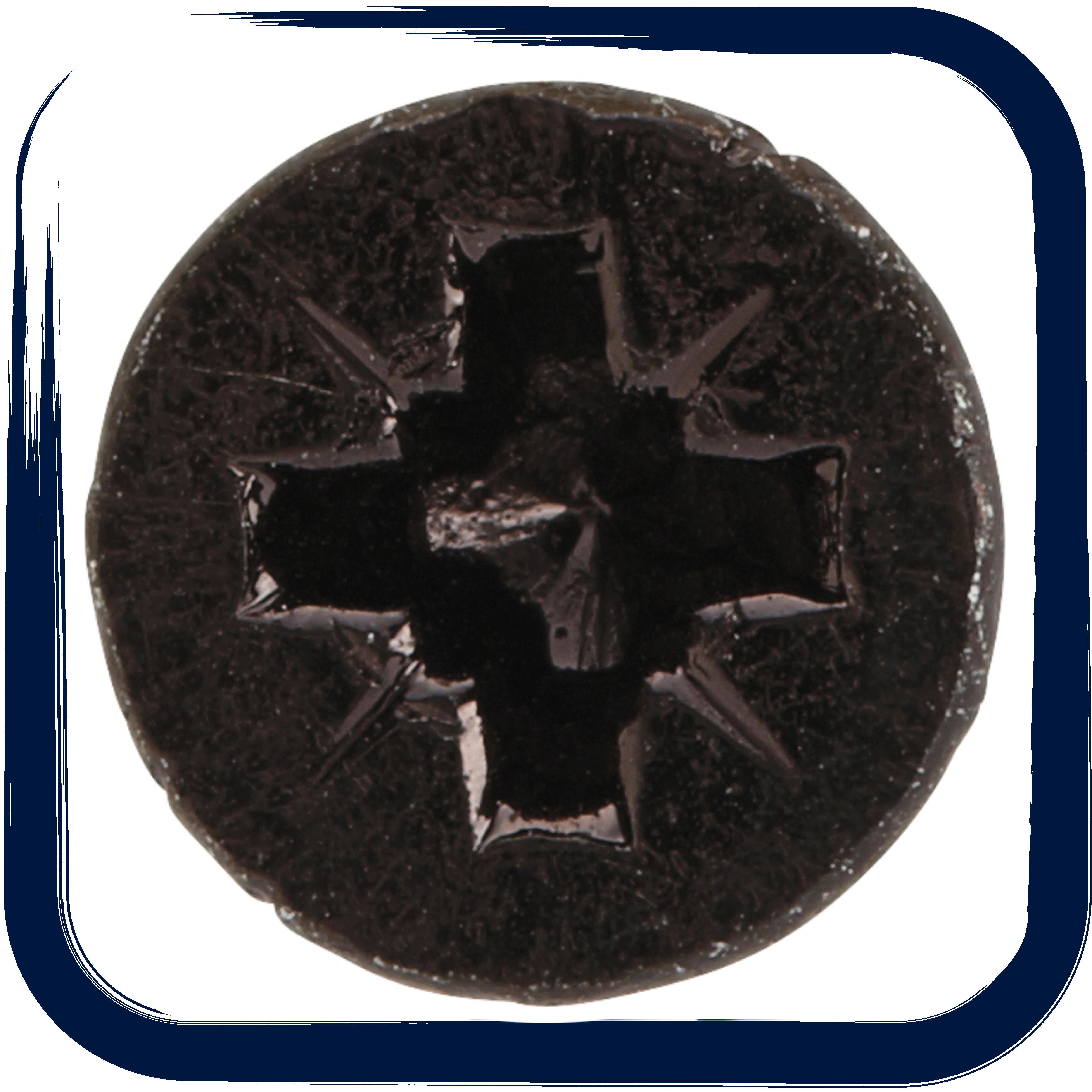 TORNILLOS TIRAFONDO PARA MADERA CINCADOS NEGROS 4X20MM. 500UDS - 3