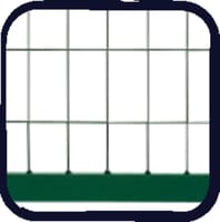 PANEL METÁLICO ELECTROSOLDADO PLASTIFICADO VERDE 2X2,50 M - 2