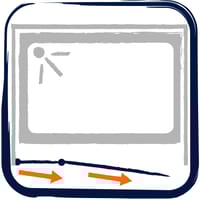 MAMPARA PANEL DE DUCHA ABATIBLE UTIRIK 100CM CROMO - 3