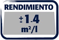 IMPERMEABILIZANTE CAUCHO FIBRADO PROFESIONAL 4L BLANCO - 2