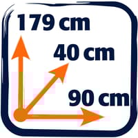 ESTANTERÍA METÁLICA 175 X 90 X 40 CM - 6