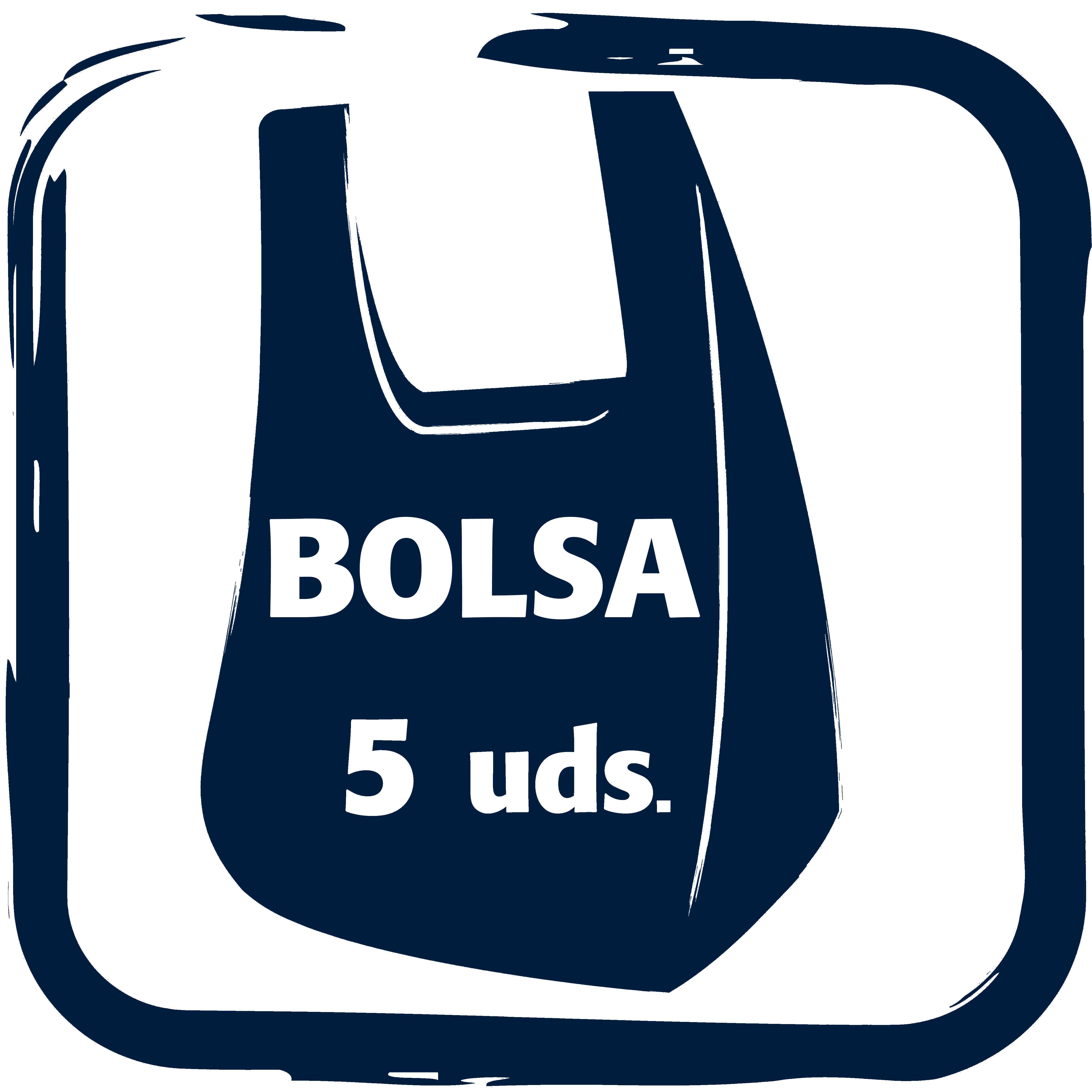 ABRAZADERA BICROMATADA DOBLE M6 18MM 5 UNIDADES - 2