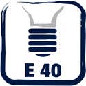 BOMBILLA LED ESTANDAR E40 6700LM 60W LUZ FRIA - 2