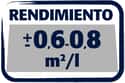 IMPERMEABILIZANTE CAUCHO FIBRADO TINTAN H70 14L ROJO TEJA - 2