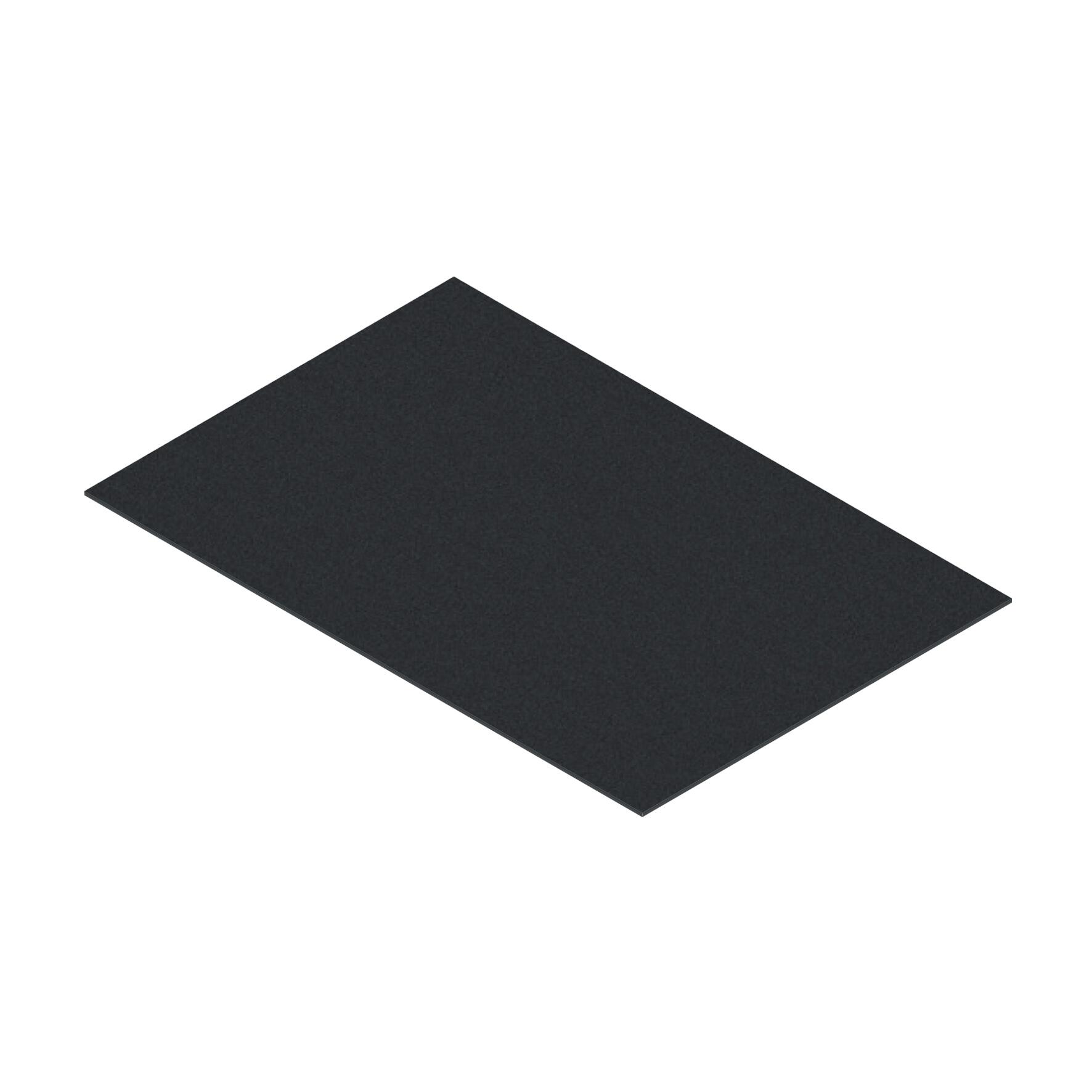 Filtro per cappa in tessuto universale carboni attivi nero L 45 x P 57 cm - 2