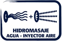 BAÑERA HIDROMASAJE SPACE 170X70CM - 5