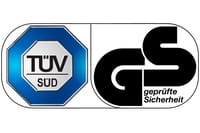 JUEGO 2 SOPORTES SOLDADOS 450MM 2MM TUV GS 140KG - 2