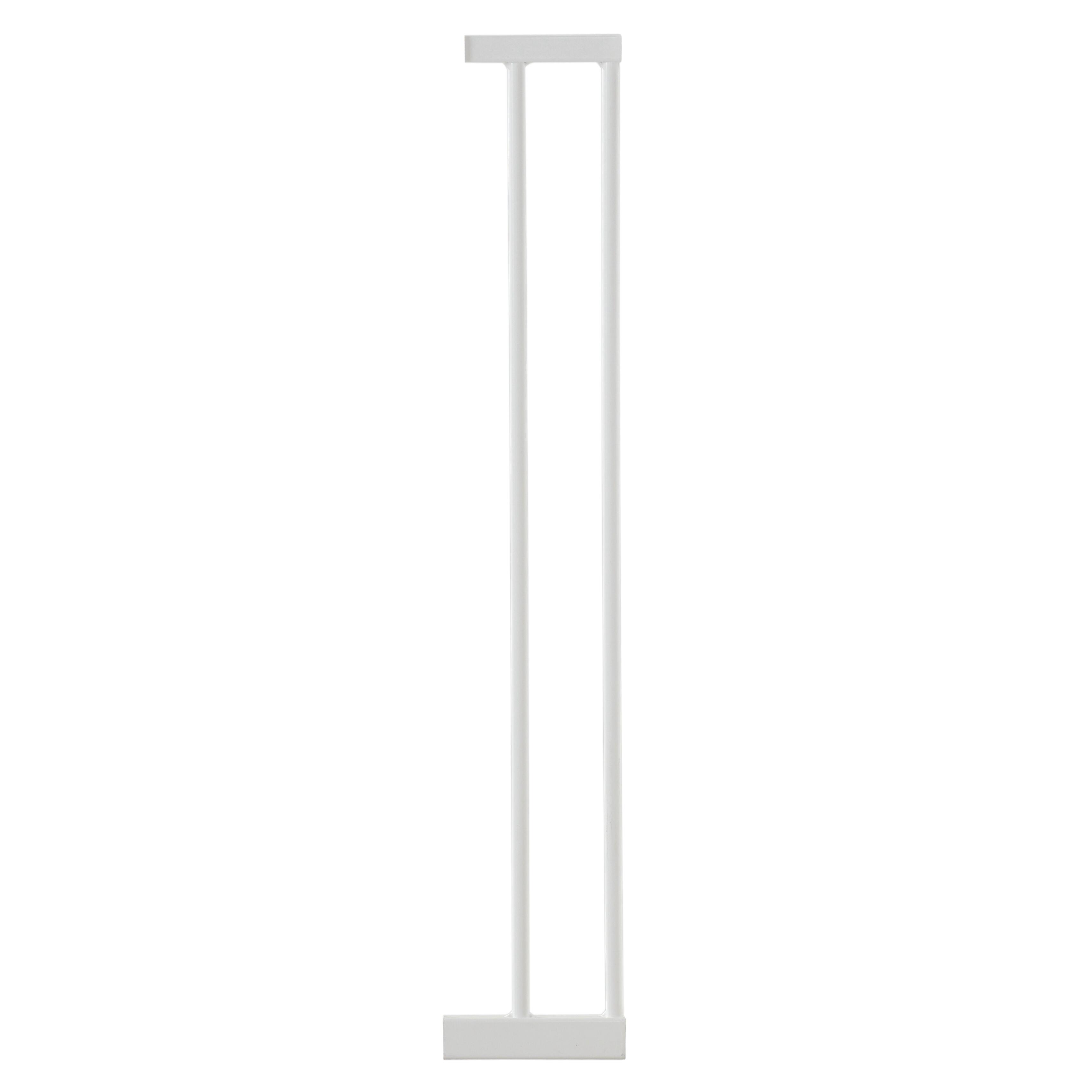 Extension 14 cm métal blanc pour barrière de sécurité MUNCHKIN  - 2