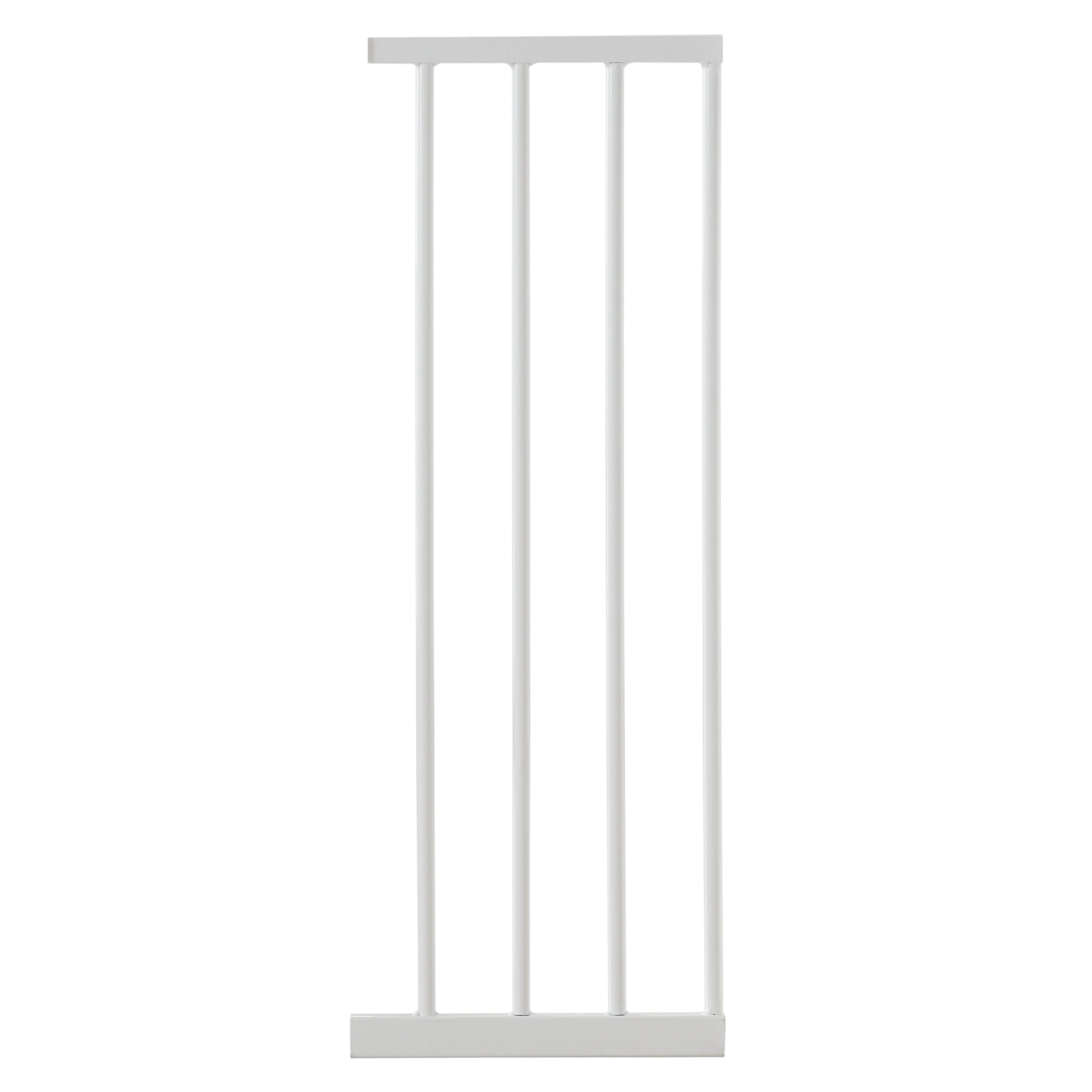 Extension 28 cm métal blanc pour barrière de sécurité MUNCHKIN - 2