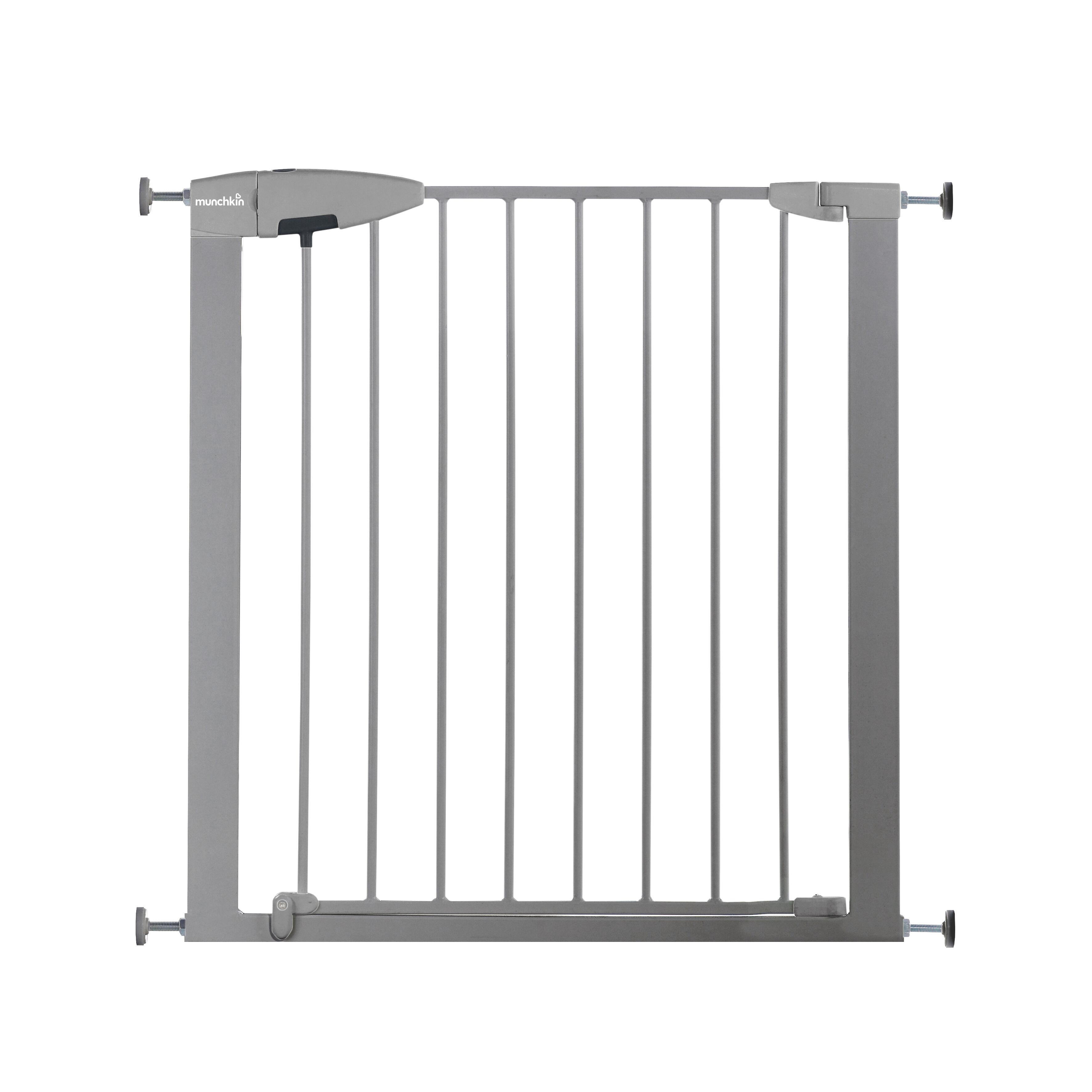 Barrière de sécurité enfant gris pivotante semi-auto, L.73-79 cm, MUNCHKIN - 7