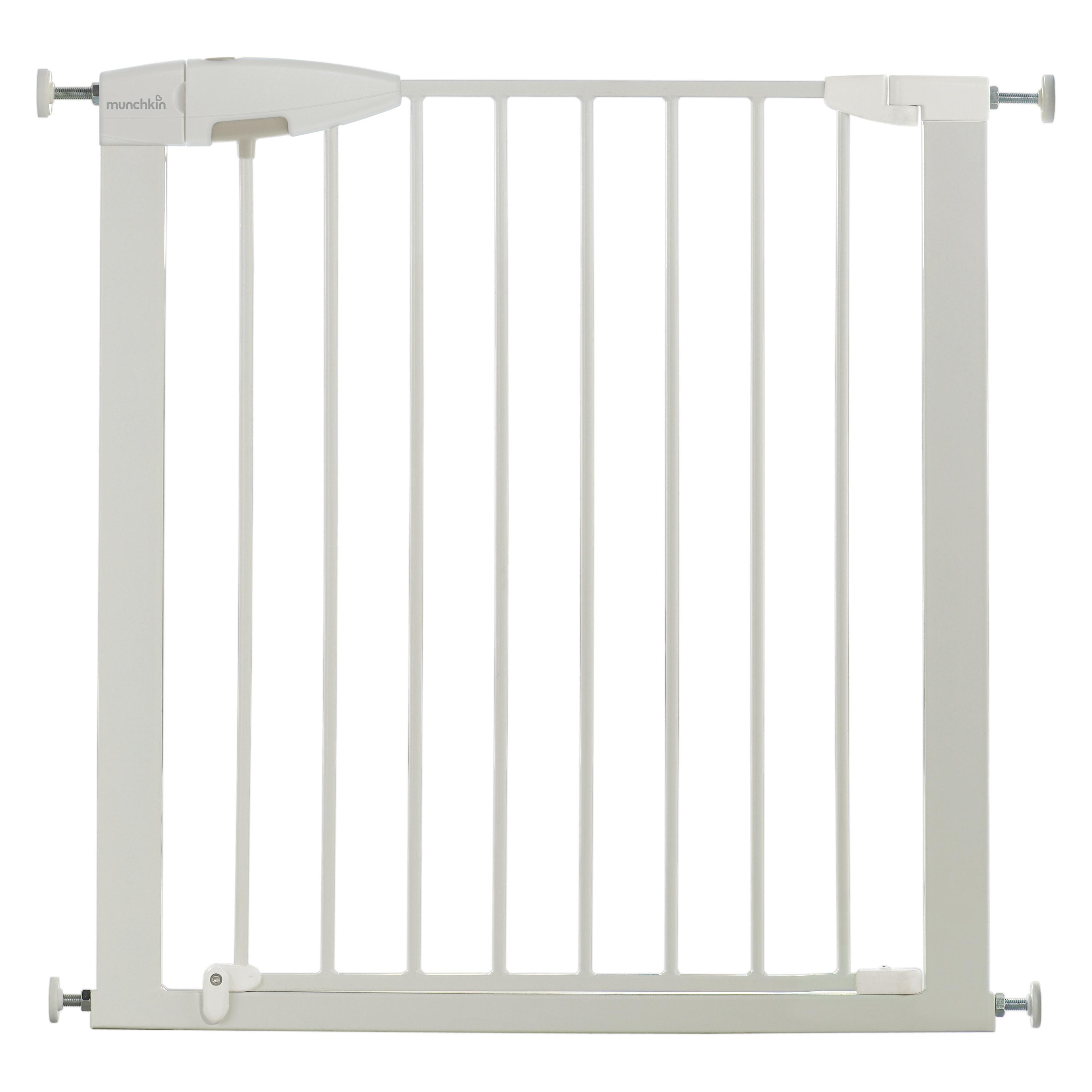 Barrière de sécurité enfant blanc pivotante semi-auto, L.73-79cm, MUNCHKIN - 6
