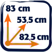 COCINA DE LEÑA ME 70 8.9KW - 4