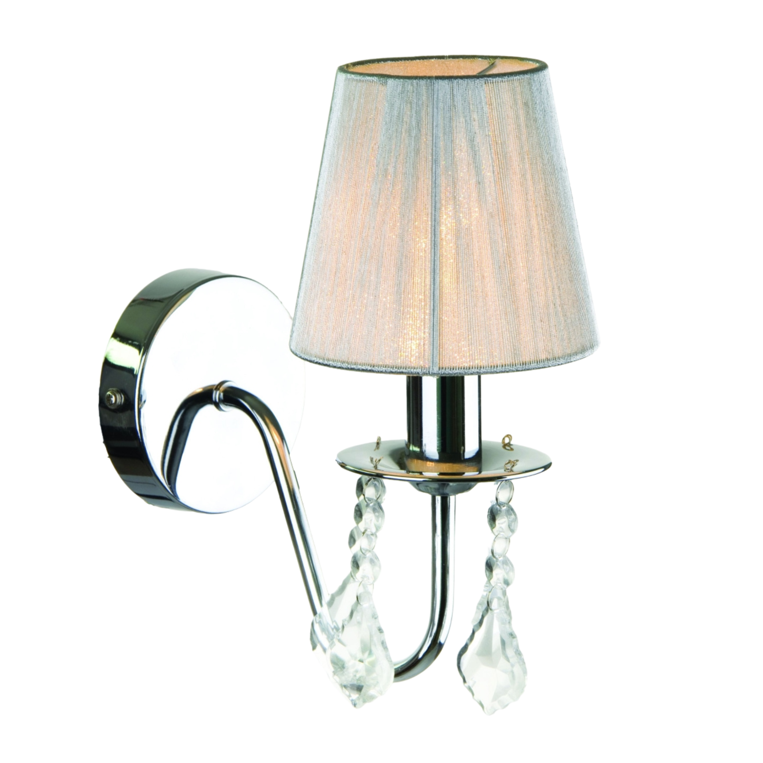 Kinkiet MONA srebrny E14 LIGHT PRESTIGE - 3