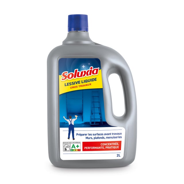 Décrassant SOLUXIA Gros travaux chantier et rénovation, 2L
