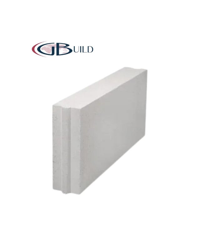 Blocco cemento in calcestruzzo cellulare Betoncell 60x25x8 L 8 x L 60 x H 25 cm