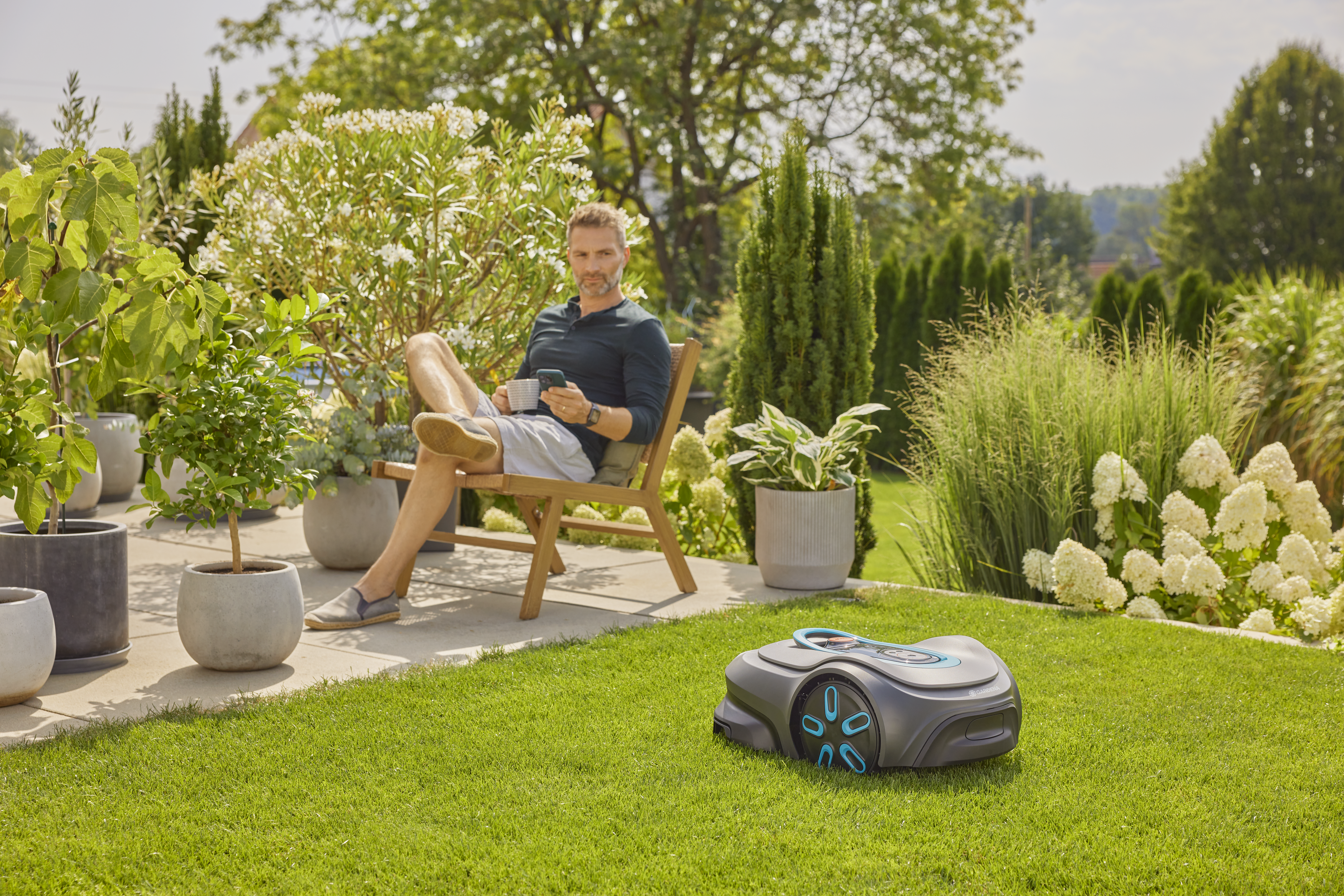 Robot tondeuse GARDENA SMART SILENO MAX 800M2 19901-26 - 9