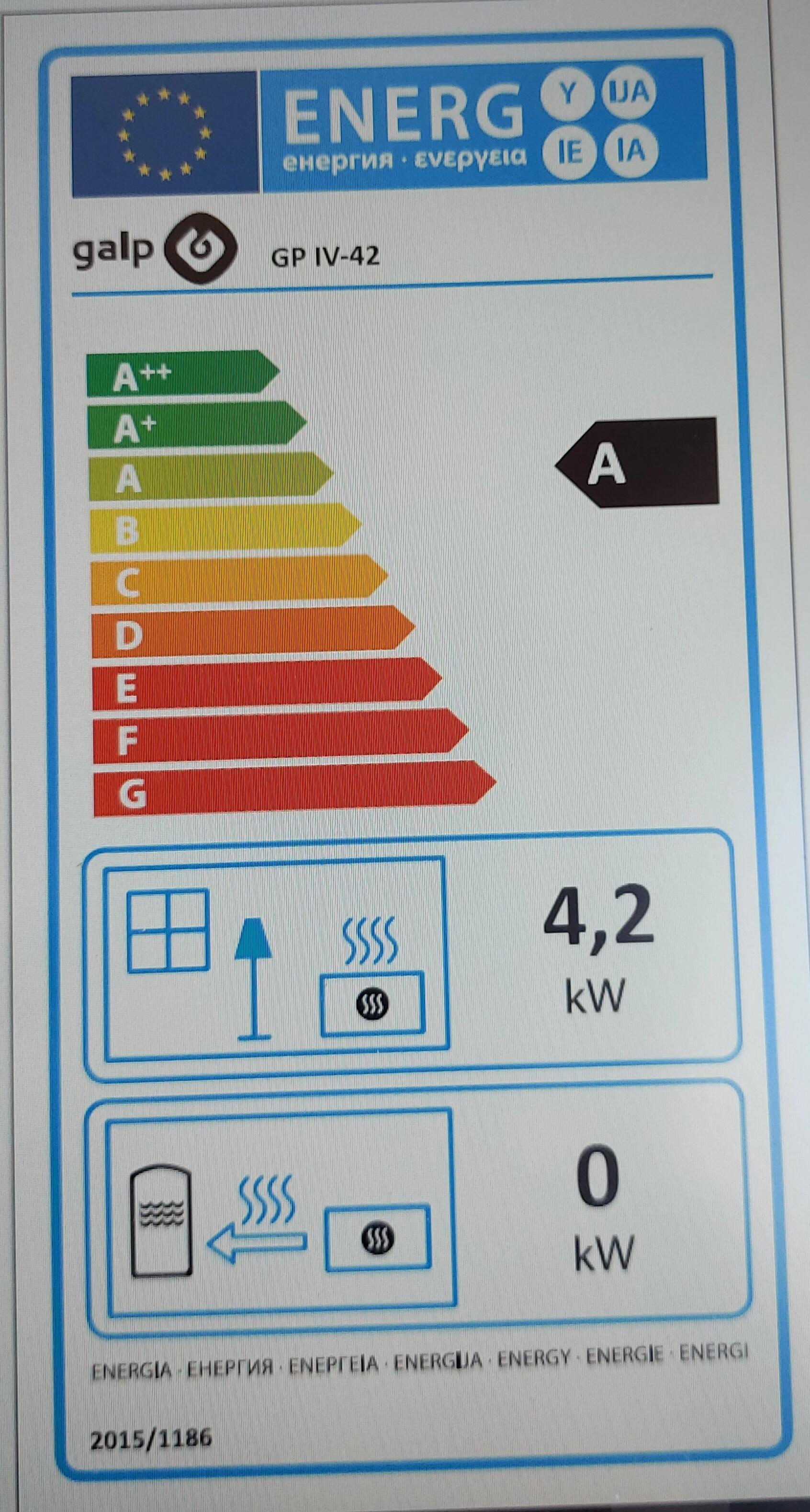 Aquecedor a gás GALP 4200W - 2