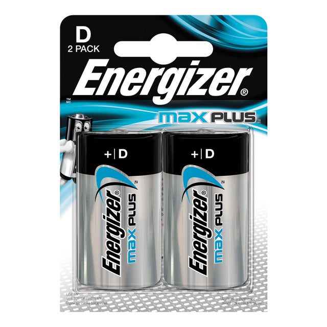 Pila LR20 D ENERGIZER Max Plus 2 batterie