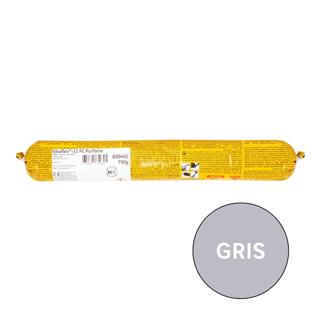 MASILLA A BASE DE POLIURETANO SIKAFLEX 11FC PURFORM 600 ML GRIS