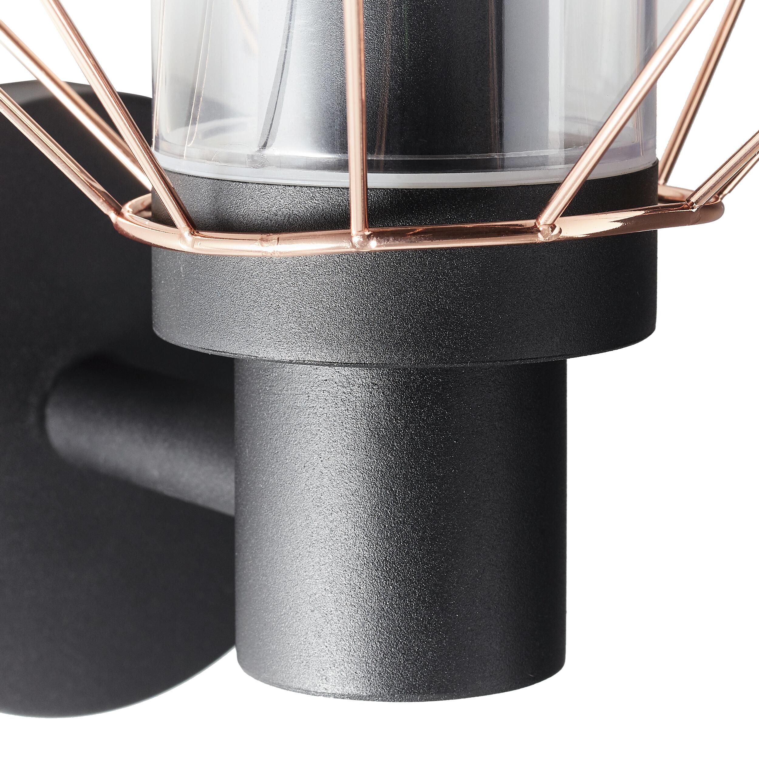 Applique moderno da esterno Fannia ruggine IP44 1X E27 BRILLIANT - 5