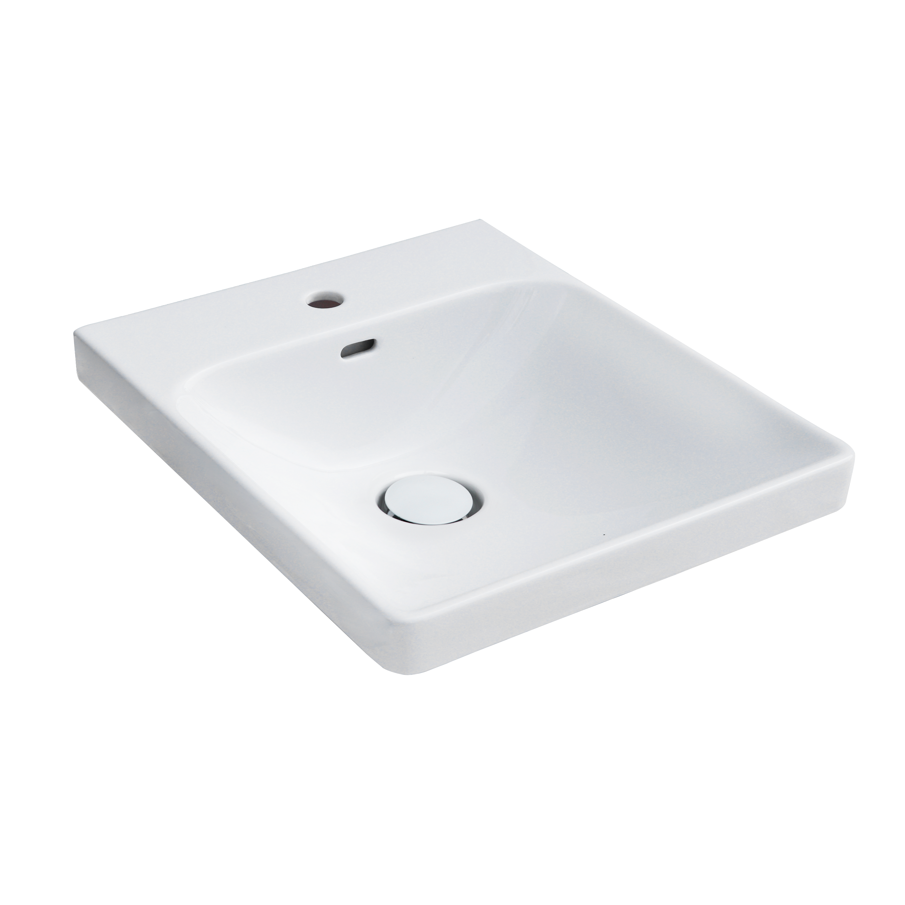 Umywalka wpuszczana 57x47 cm Remix do szafki z zabudową pralki