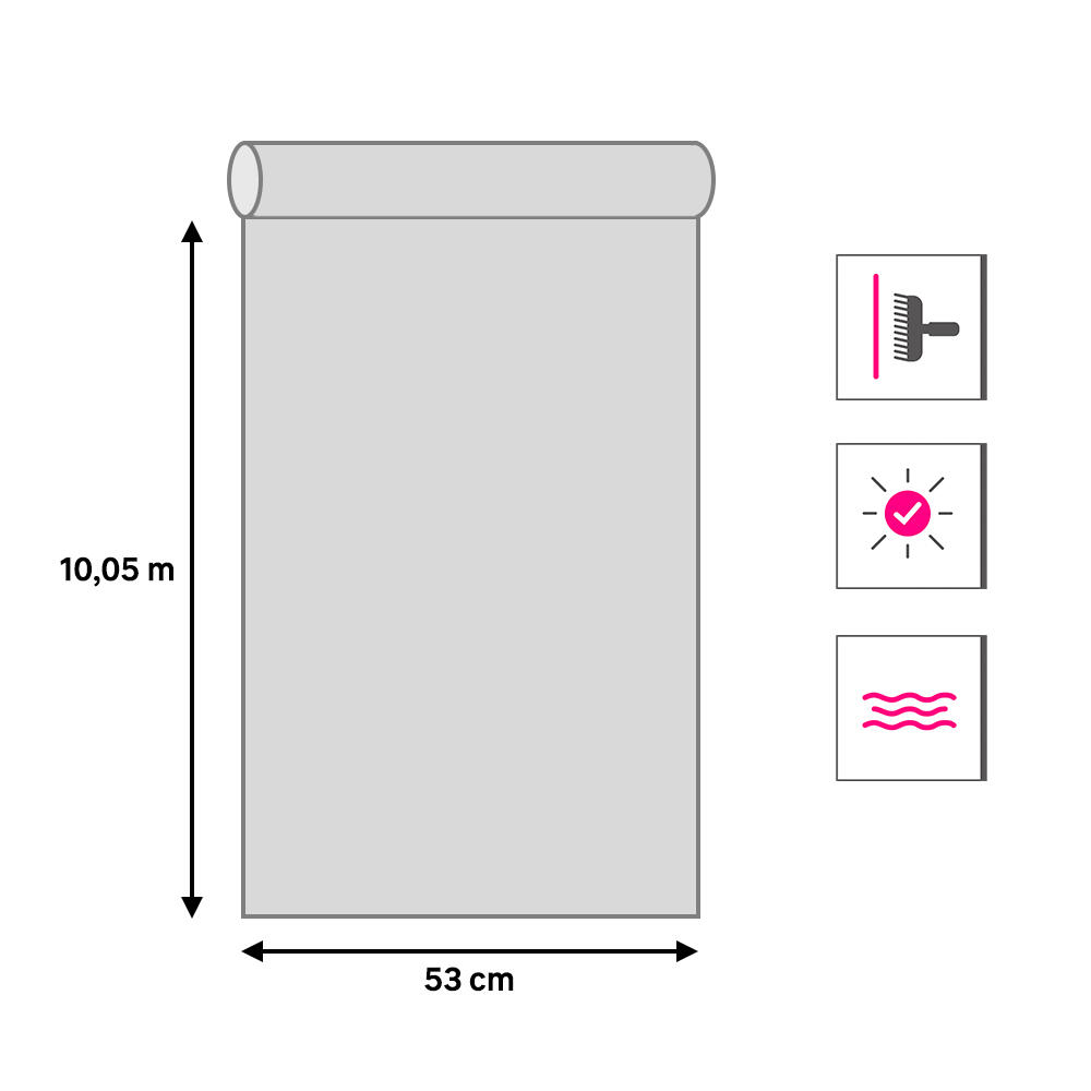 Papel pintado vinilo aplicación cola en pared Naturaleza Harmony 3 314007 multicolor  RASCH 53cmx10.05m limpìeza con paño húmedo apto para cocinas o baños - 4