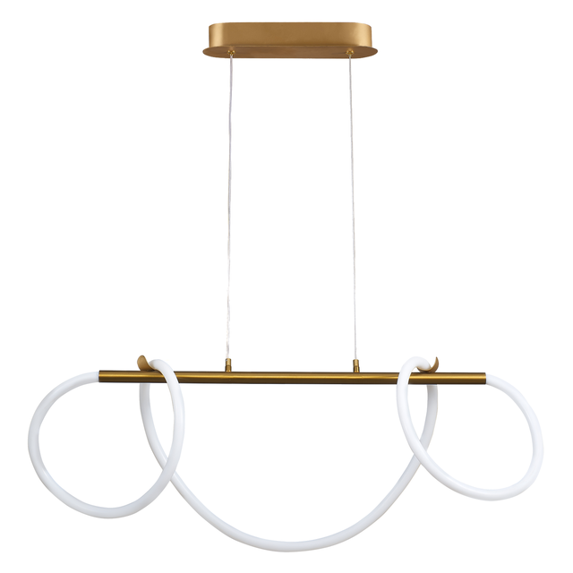 Lampa wisząca Emma złota LED Sanico