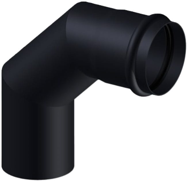 Spiroflex D62 Kolanko segmentowe do elementów odprowadzania dymu DN 80 80 mm ...