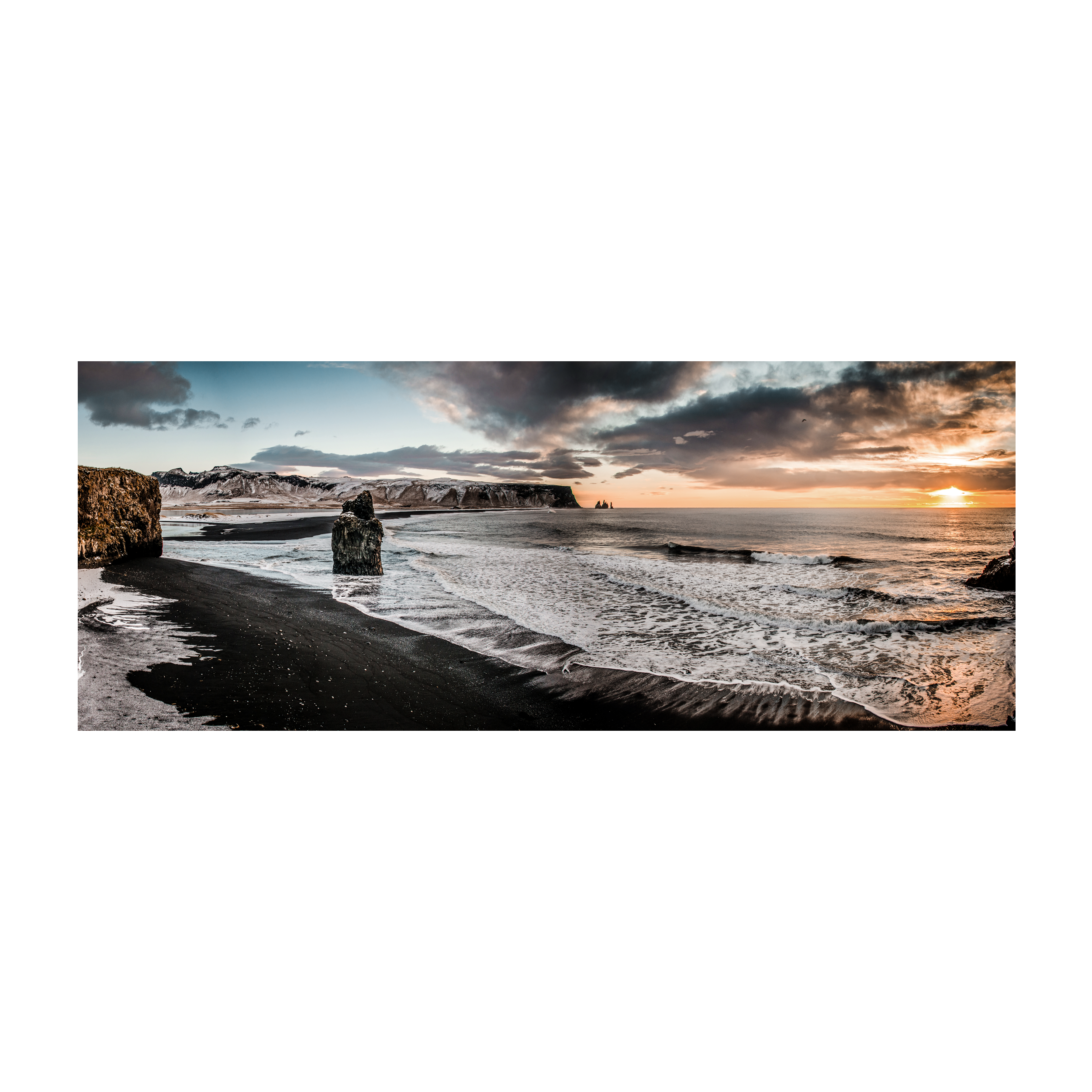 Kanwa Plaża Vik Beach 150 x 60 cm