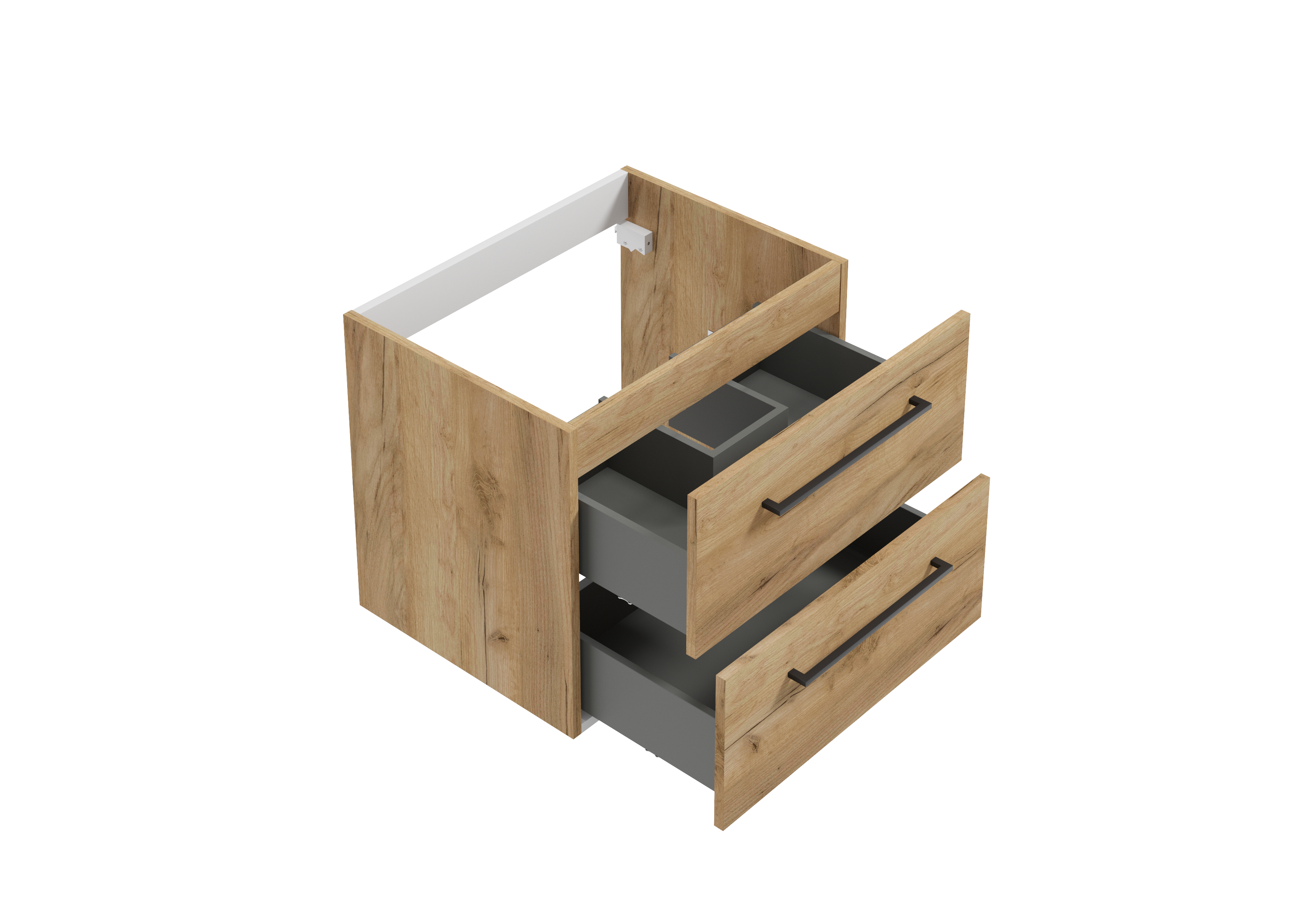 Szafka pod umywalkę Intenso Dąb 60 Sensea - 9