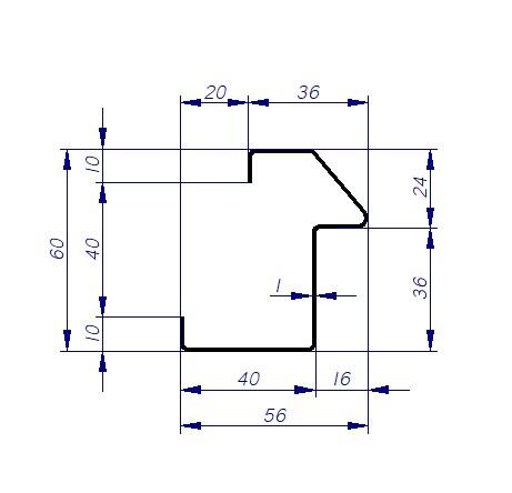 Porte de service en acier galva 204.5X89 cm réversible - 4