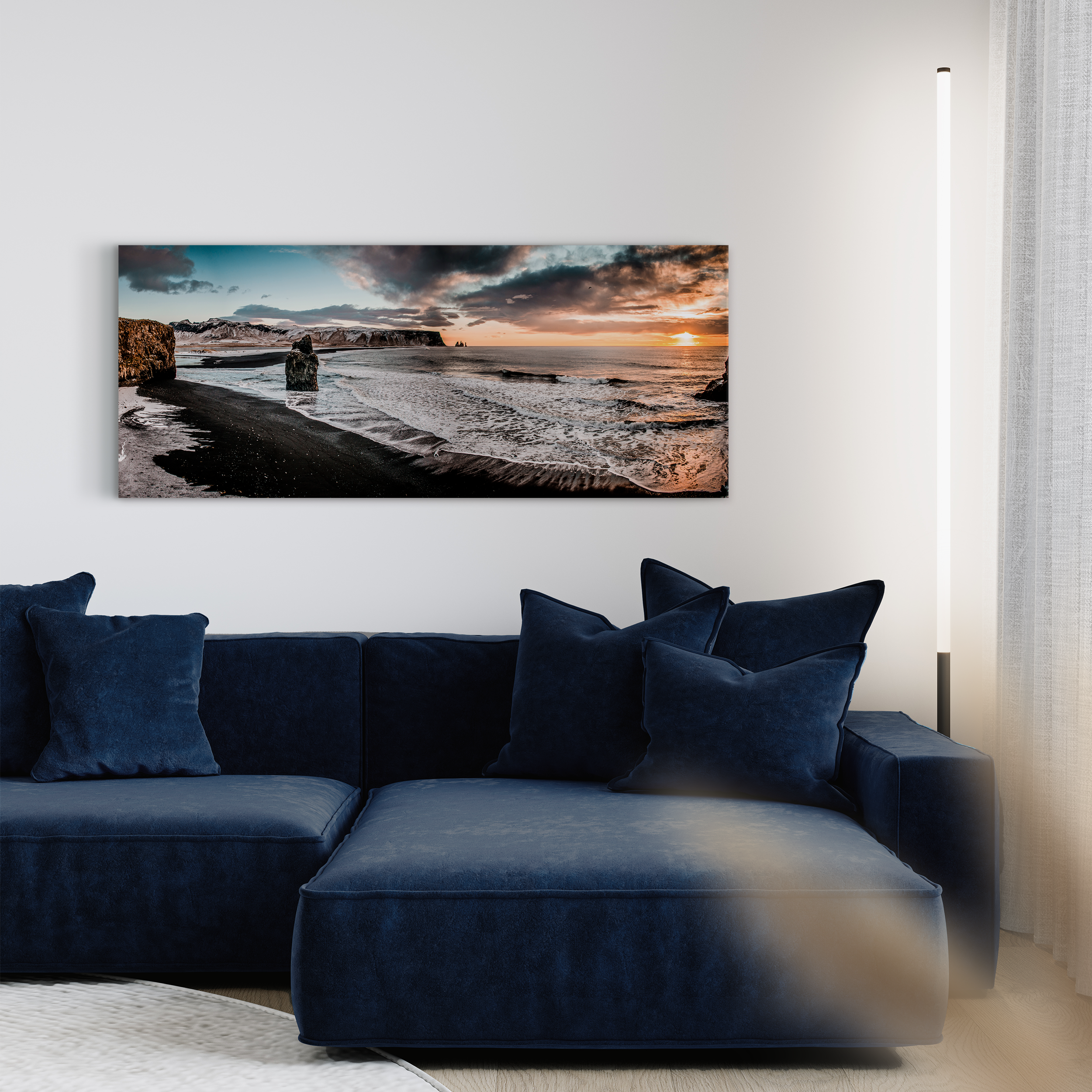 Kanwa Plaża Vik Beach 150 x 60 cm - 2