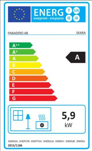 ESTUFA DE LEÑA PANADERO SKARA 5,9 KW - 4