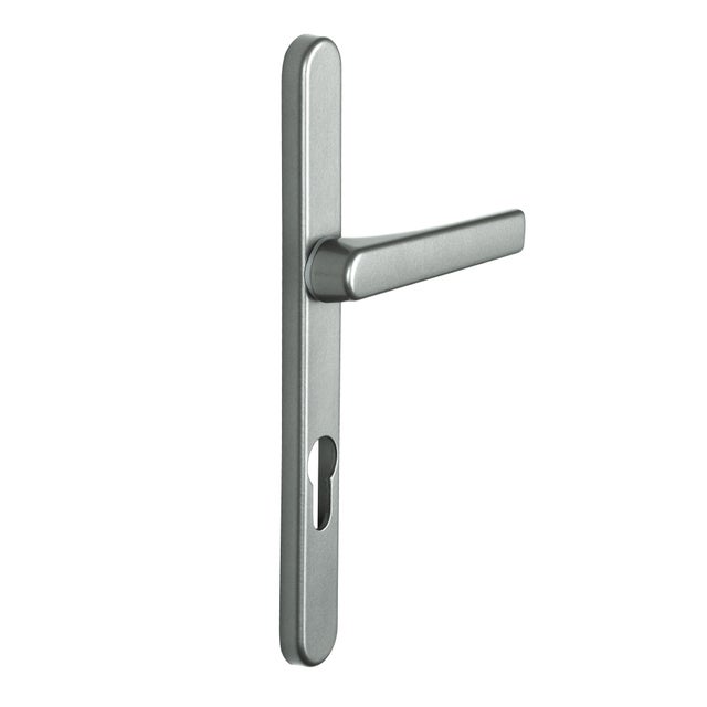 Poignée de porte-fenêtre grise col court BALTIC 