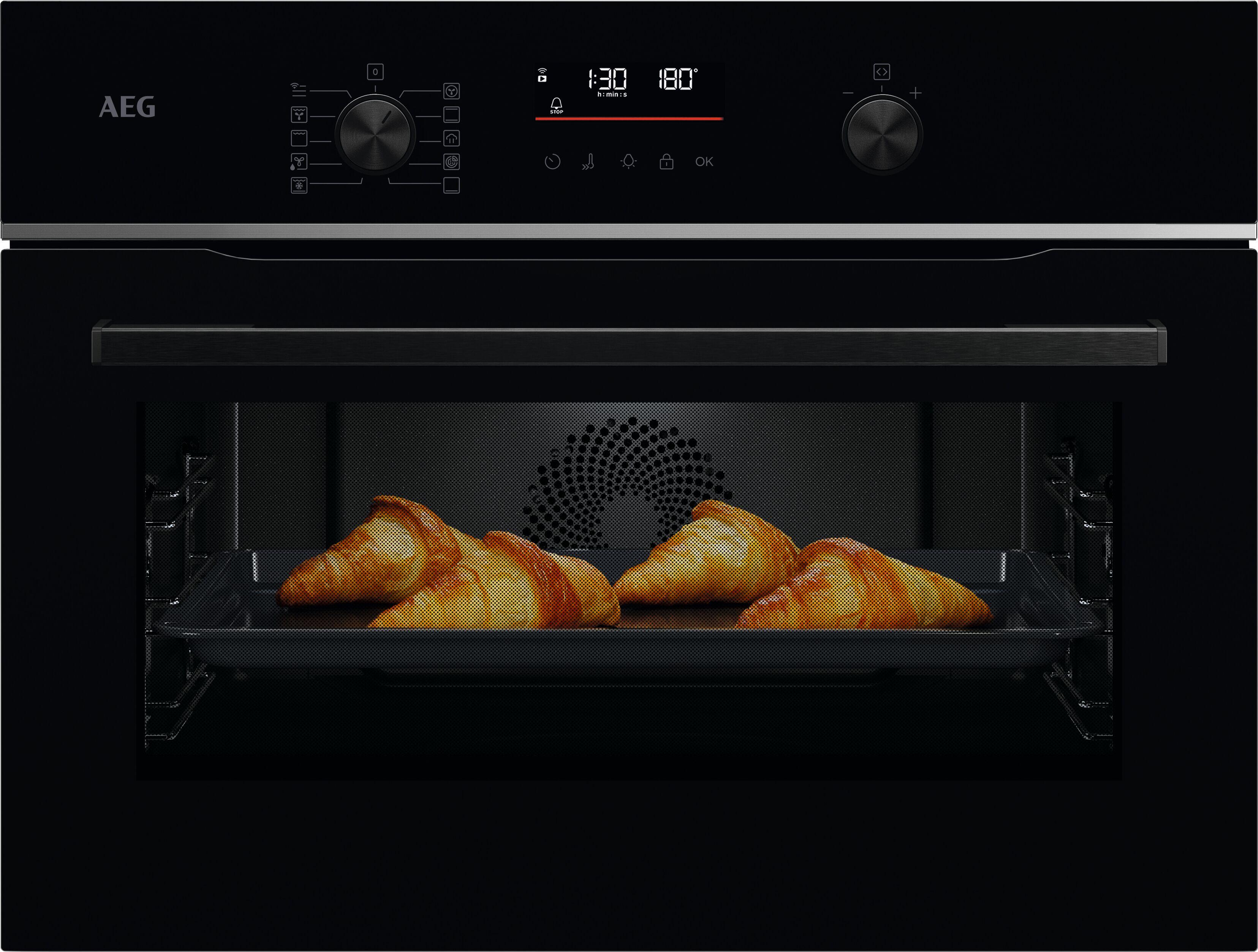 horno aeg ta5pk401b multifuncion 45 litros pirolisis negro clase a