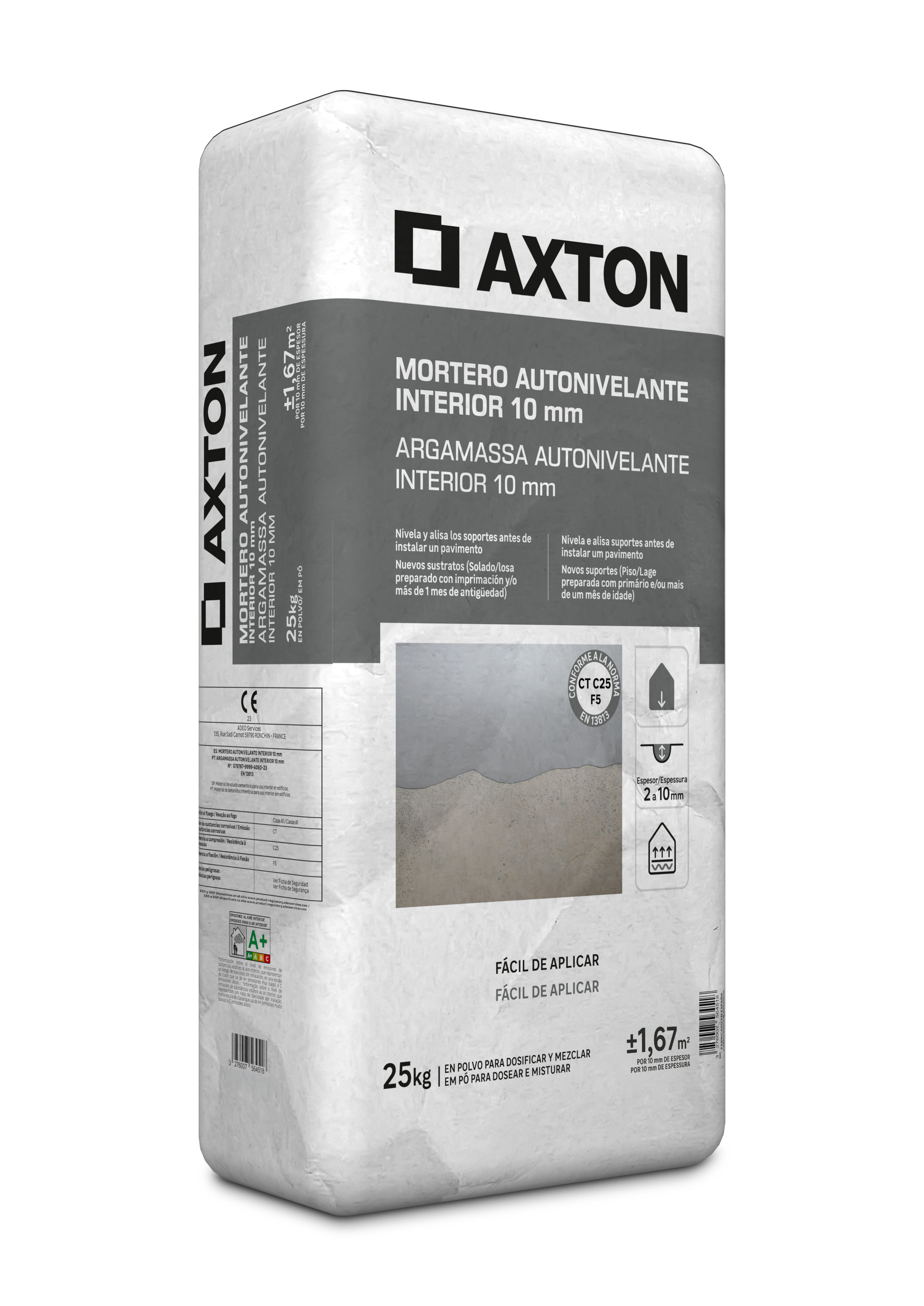 Auto-nivelante AXTON  para interior - 3