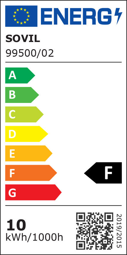 Applique LED moderna da esterno Screen doppia luce bianco IP65, luce bianco naturale 1070 lumen, SOVIL - 5