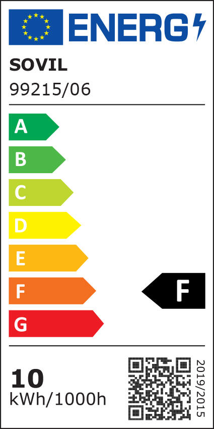 Faretto da incasso con fonte luminosa fisso Modulo LED ESCAPE nero 19.2X5.4 cm Luce bianco naturale - 4