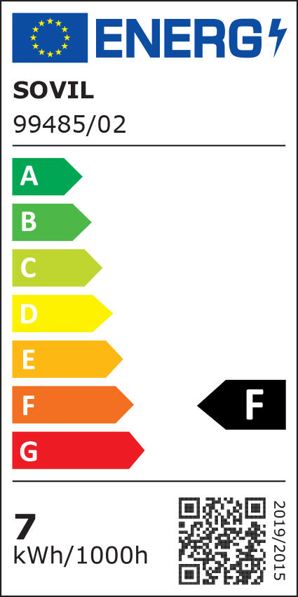 Lampione da giardino LED, Kube H 80 cm, bianco 500 LUMEN, IP54 - 4