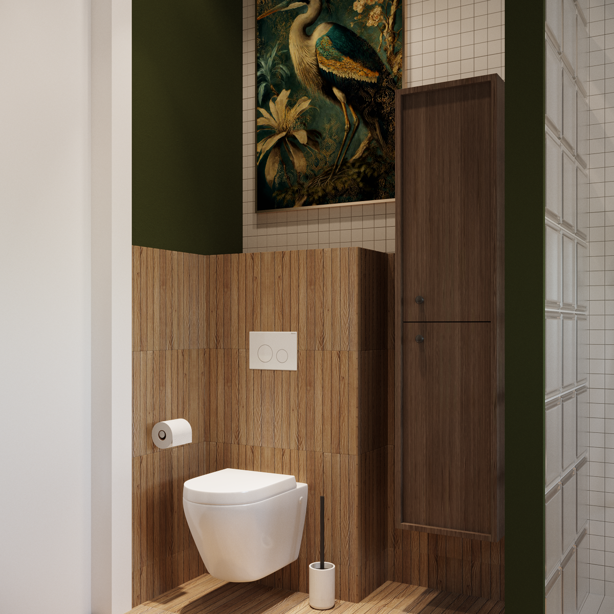 Przycisk spłukujący do stelaża biały Circle Ravak - 3