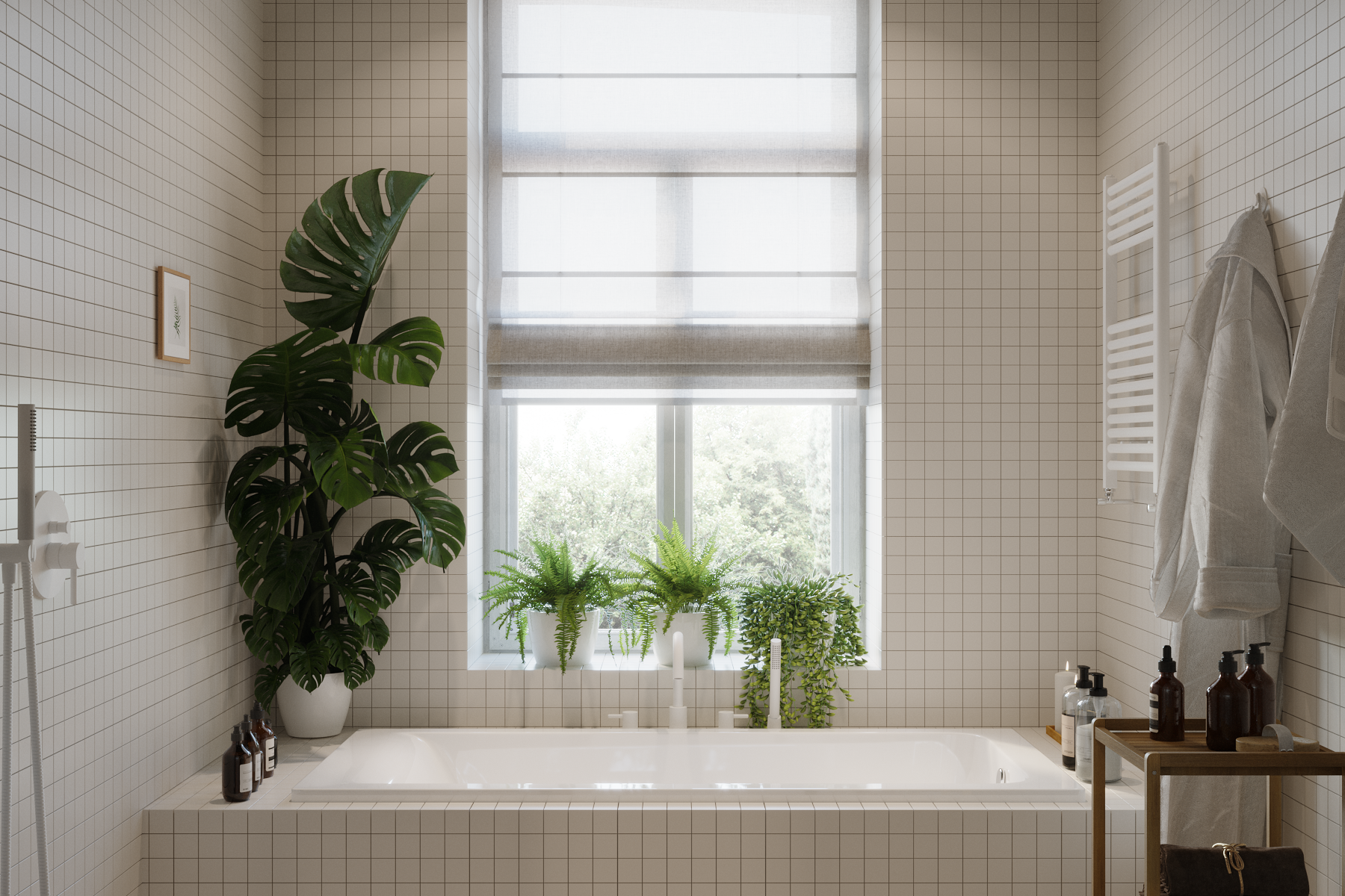 Lampa wisząca Celeste biała E27 Inspire - 4