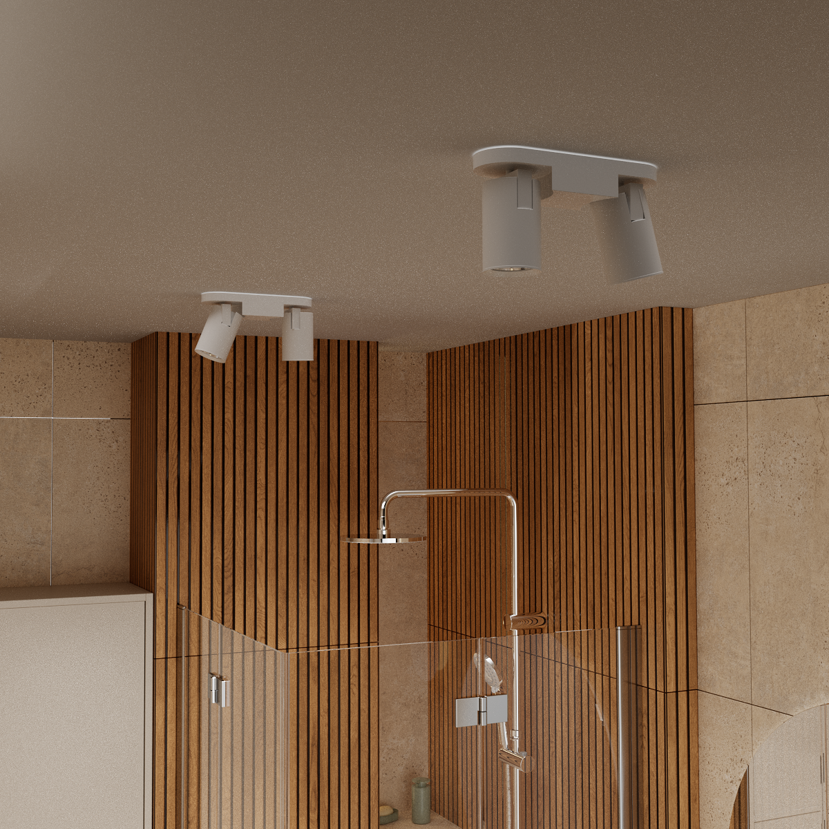 Gres szkliwiony Moonrow Beż Mat 59,8x59,8 Cersanit - 9