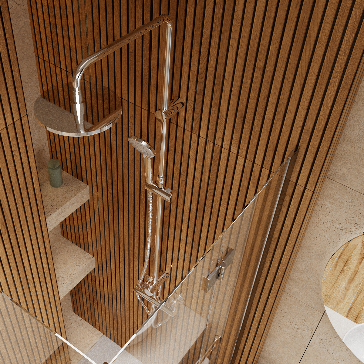 Kolumna prysznicowa Essential Sensea - 3