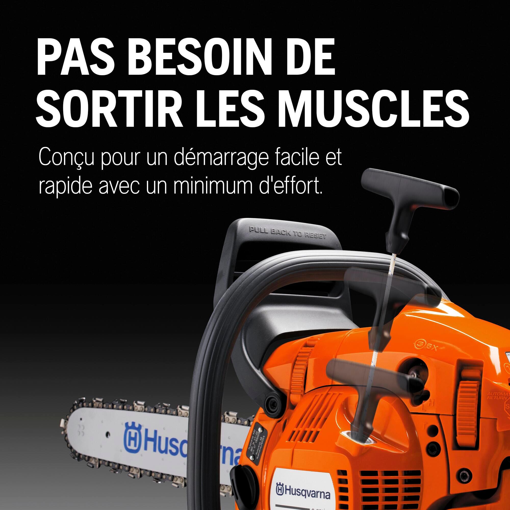 Tronçonneuse à essence HUSQVARNA 135MARK2 40cm 38CC - 10
