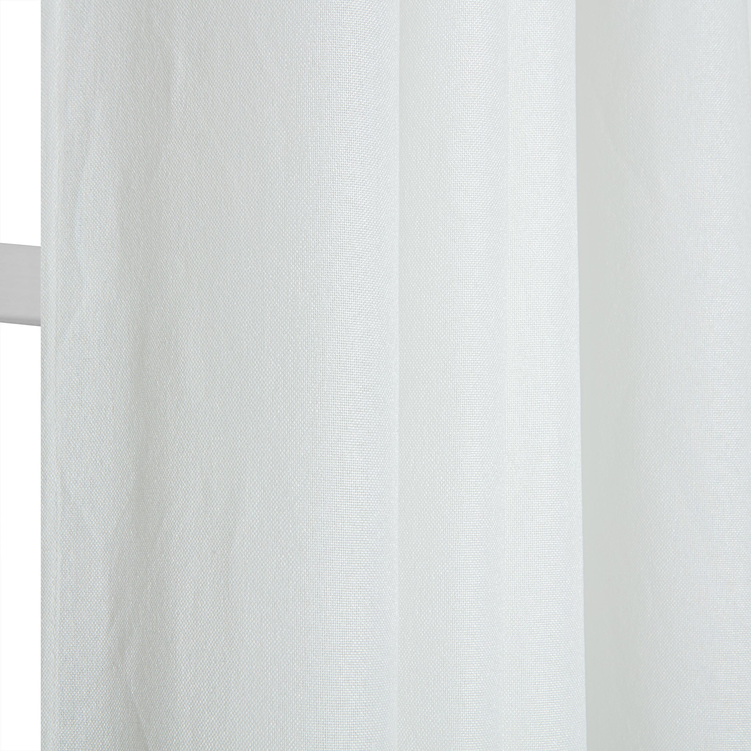 Tenda Franny bianco, occhiello 140x280 cm - 6