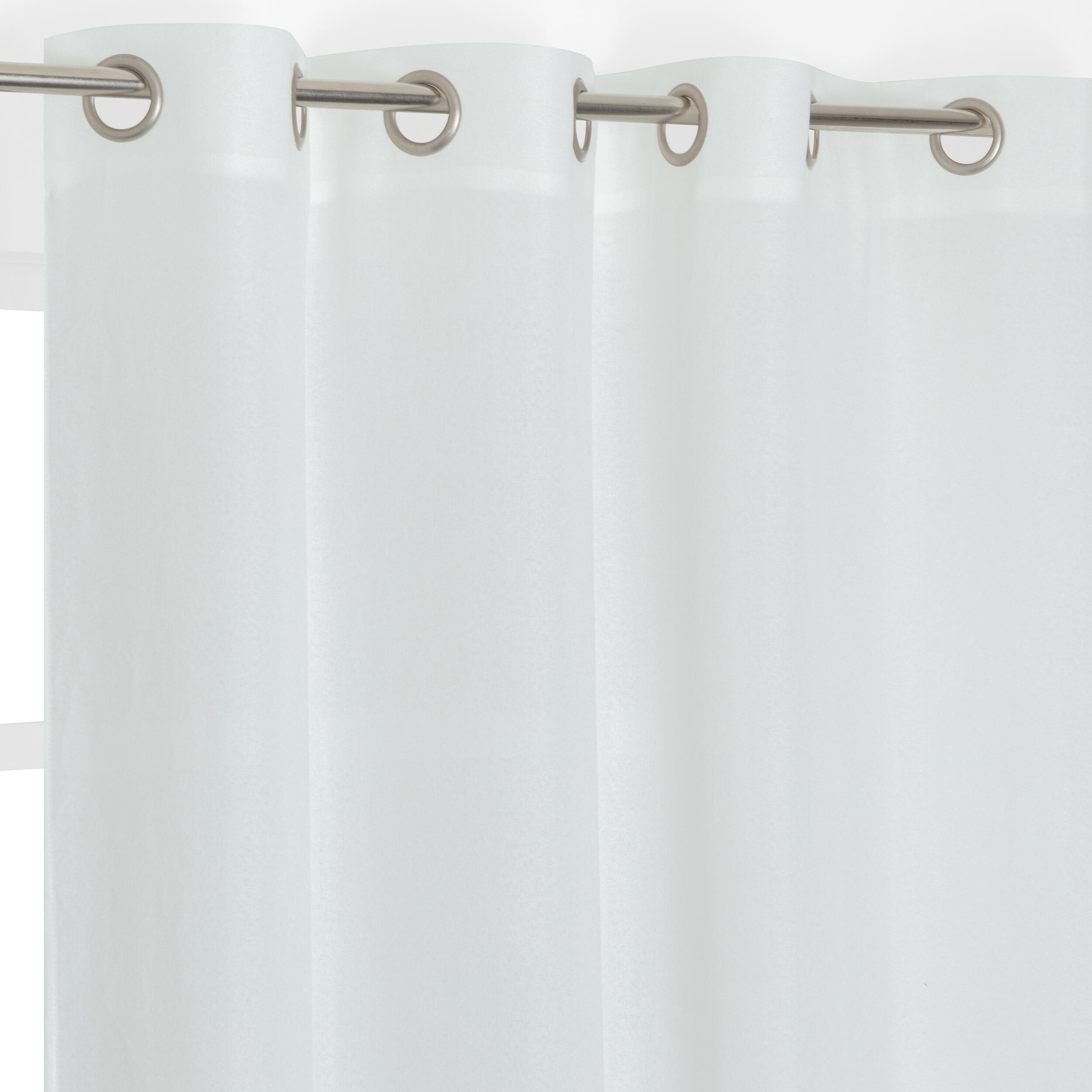 Tenda Franny bianco, occhiello 140x280 cm - 5
